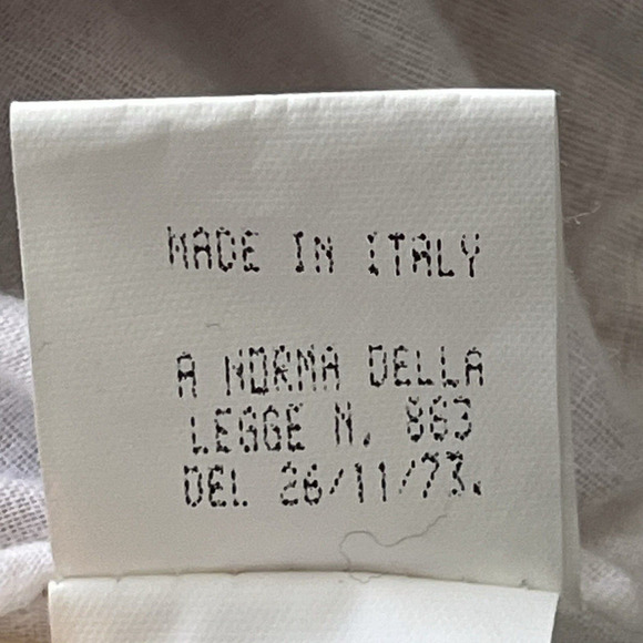 Ciccino Italy Baby Romper Sz 1 Italian 6-9 mos Floral Spice Satin Lace Collar - Picture 9 of 11